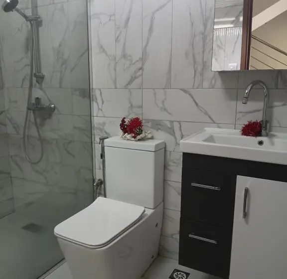 اتاق استاندارد با سرویس بهداشتی مشترک, Mira Lune Guesthouse
