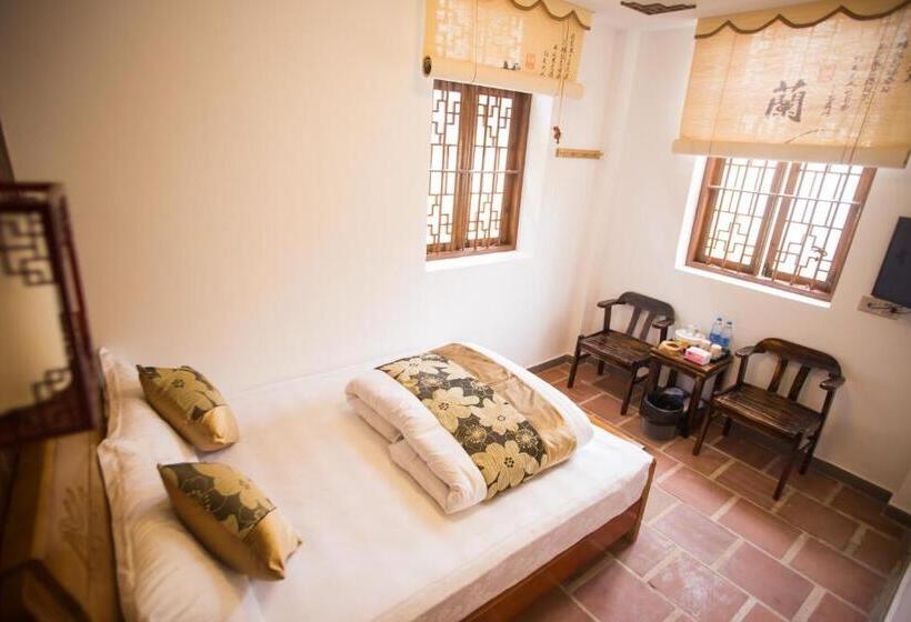 اتاق استاندارد با چشم‌انداز باغ, Chaozhou Hello Inn