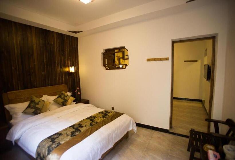 اتاق استاندارد با چشم‌انداز باغ, Chaozhou Hello Inn