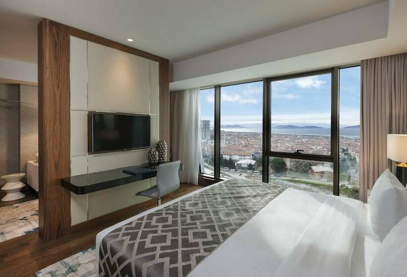 キングサイズベッドのデラックスルーム, Elite World Grand Istanbul Kucukyali