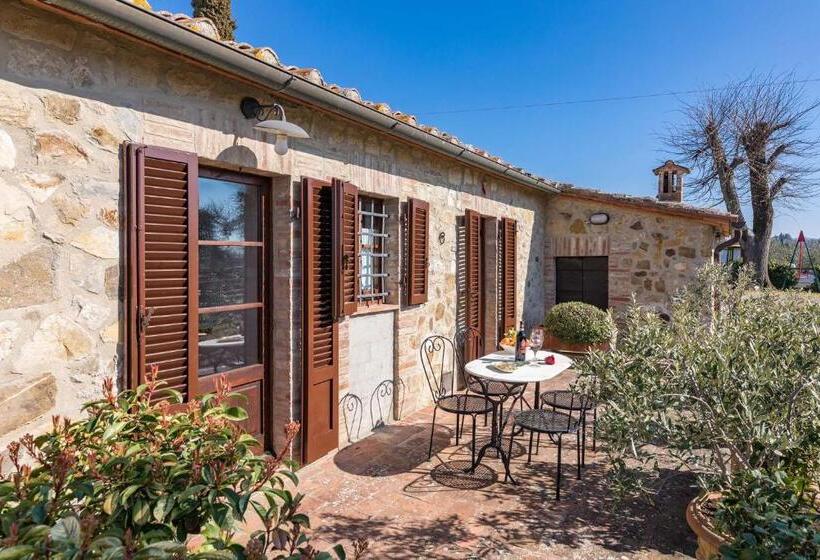 プールの見える1ベッドルームアパートメント, Il Poderino