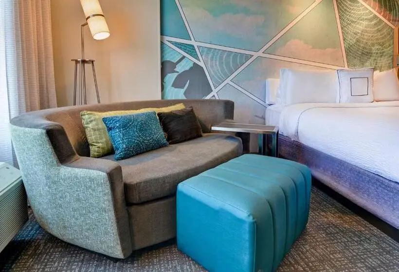 キングサイズベッドのスタンダードルーム, Courtyard By Marriott Jackson Madison