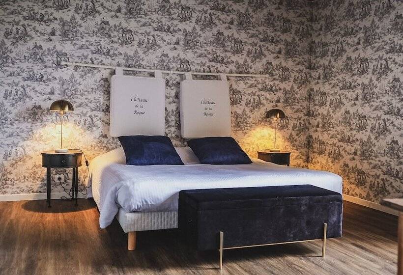 디럭스 룸, Le Château De La Roque Logis Hôtels