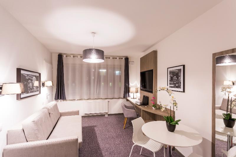Апартаменты 1 Спальня, Nemea Appart Hotel Elypseo Strasbourg Port