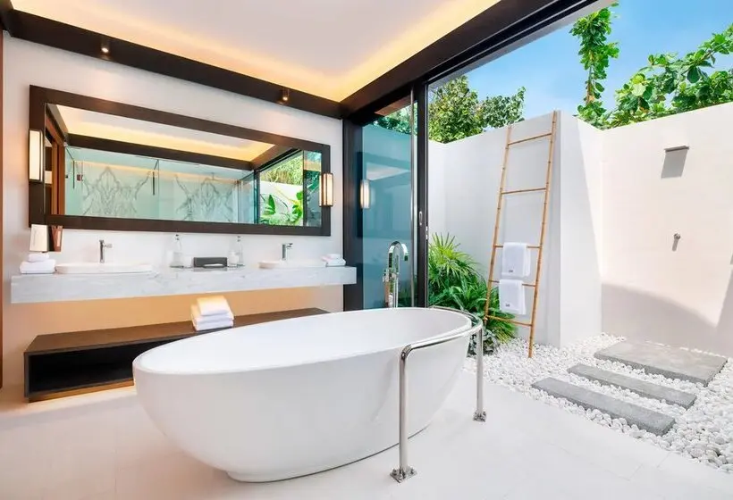 デラックスビラの１ベッドルーム, The Westin Maldives Miriandhoo Resort