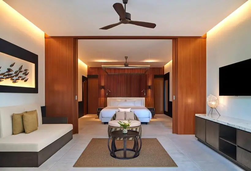 デラックスビラの１ベッドルーム, The Westin Maldives Miriandhoo Resort