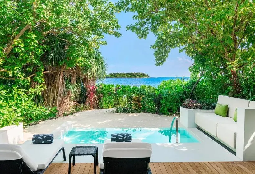 デラックスビラの１ベッドルーム, The Westin Maldives Miriandhoo Resort
