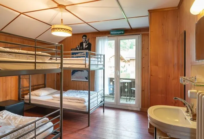 浴室共有ベーシック4人用ルーム, Lake Lodge Hostel