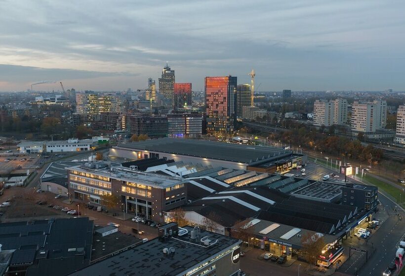 带城市景观的标准间, Postillion Hotel Amsterdam