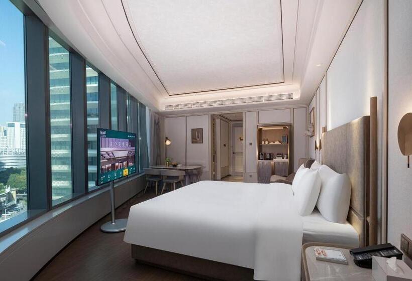 Executive Værelse King Size Seng, Maxx By Steigenberger Guangzhou Zhujiang New Town   Free Shuttle Bus To Canton Fair Complex During C