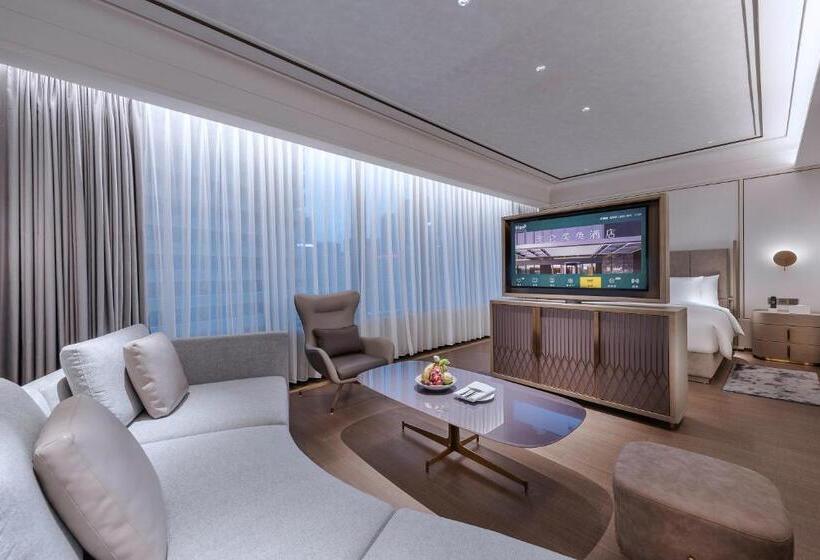 Номер Executive Кровать Кинг, Maxx By Steigenberger Guangzhou Zhujiang New Town Free Shuttle Bus To Canton Fair Complex During C