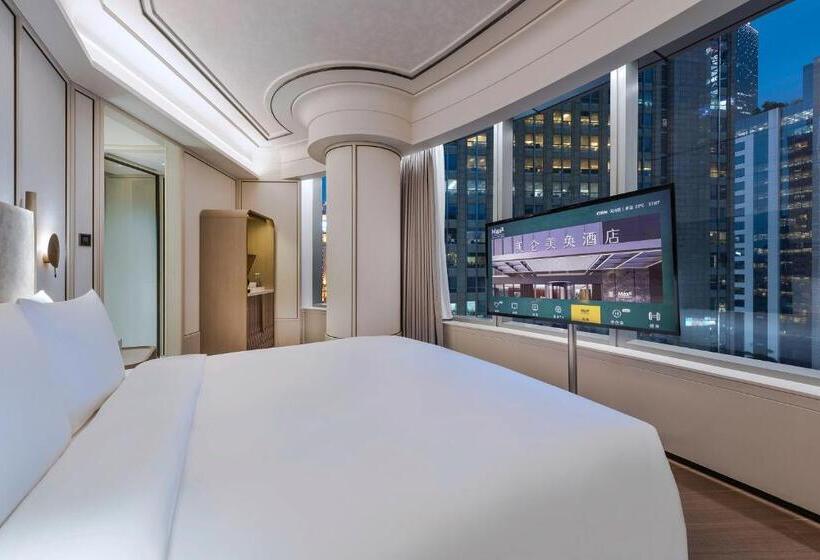 Номер Классика Двуспальная Кровать, Maxx By Steigenberger Guangzhou Zhujiang New Town Free Shuttle Bus To Canton Fair Complex During C