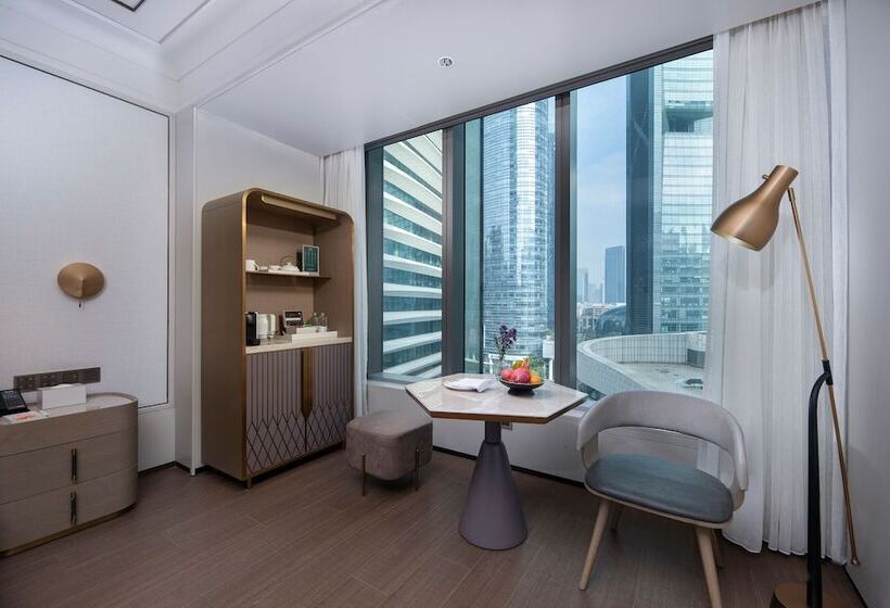 Номер Deluxe, Maxx By Steigenberger Guangzhou Zhujiang New Town   Free Shuttle Bus To Canton Fair Complex During C