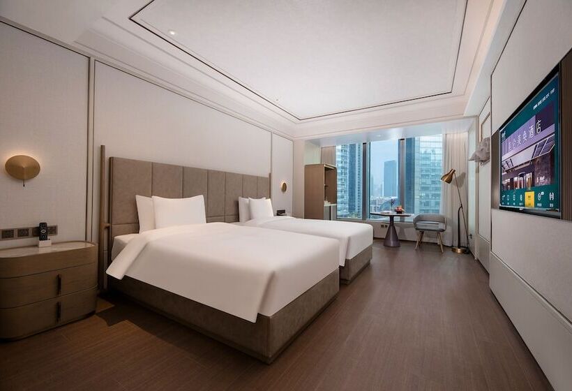 Номер Deluxe, Maxx By Steigenberger Guangzhou Zhujiang New Town Free Shuttle Bus To Canton Fair Complex During C