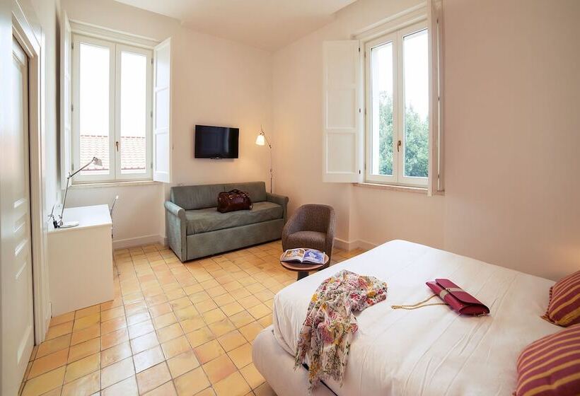 带花园景观的标准三人间, Tenuta Duca Marigliano Boutique