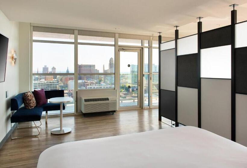 Номер Стандарт 2 Двуспальные Кровати, Aloft Buffalo Downtown