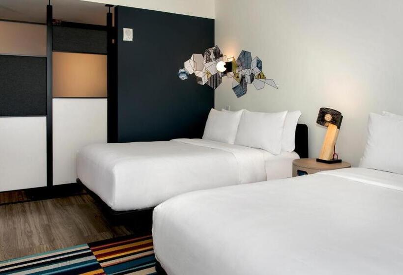 غرفه قياسيه سريرين مزدوجين, Aloft Buffalo Downtown