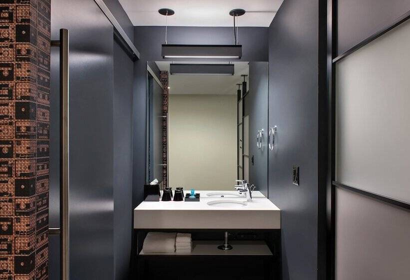 غرفه قياسيه سريرين مزدوجين, Aloft Buffalo Downtown