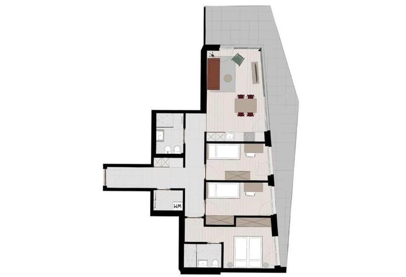 شقة 3 غرف, Astor Apartments