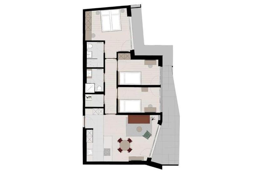 Апартаменты 3 Спальни, Astor Apartments