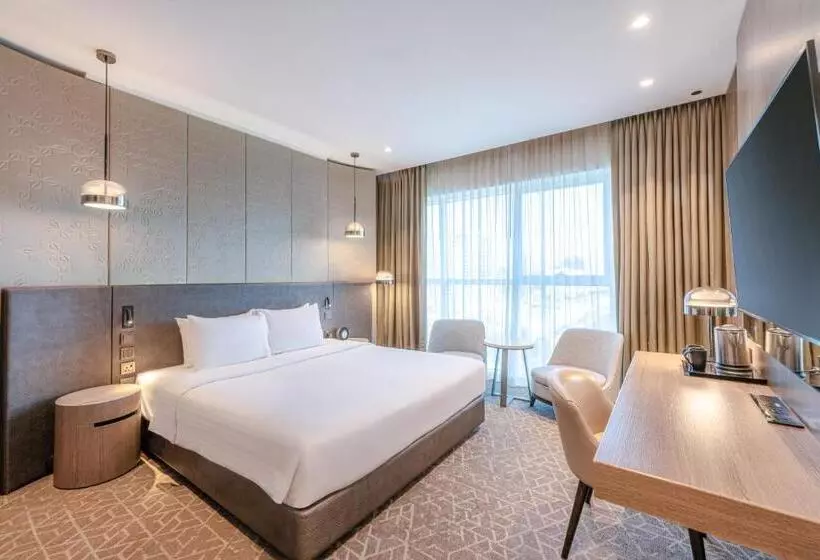 اتاق استاندارد با تخت بزرگ, Courtyard By Marriott Dubai, Al Barsha