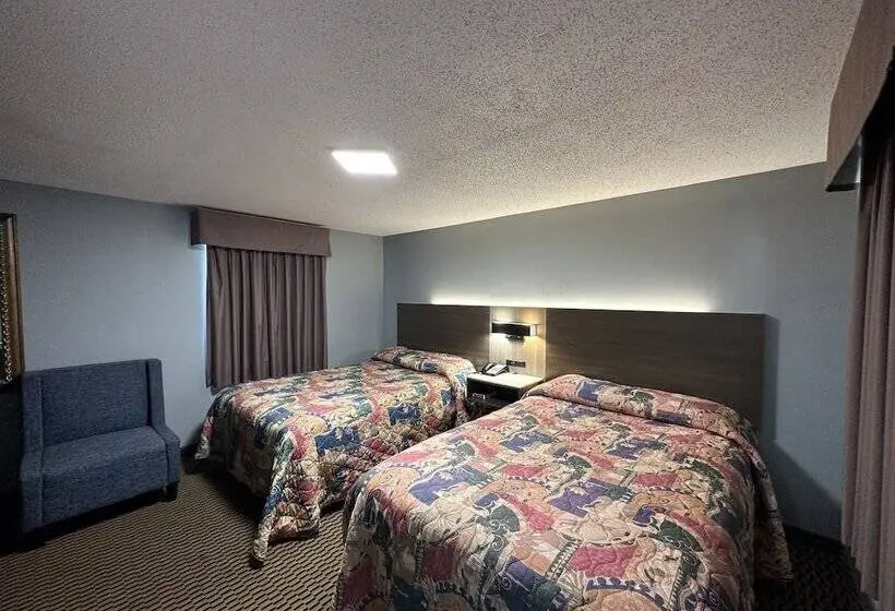 2ダブルベッドのスタンダードルーム, Rodeway Inn & Suites