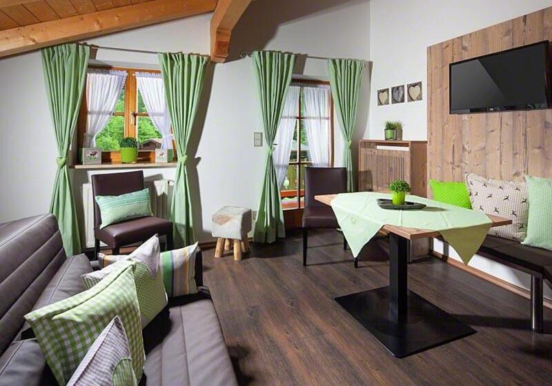 سوئیت جونیور با چشم‌انداز کوهستان, Gästehaus Und Ferienwohnungen Egglerlehen
