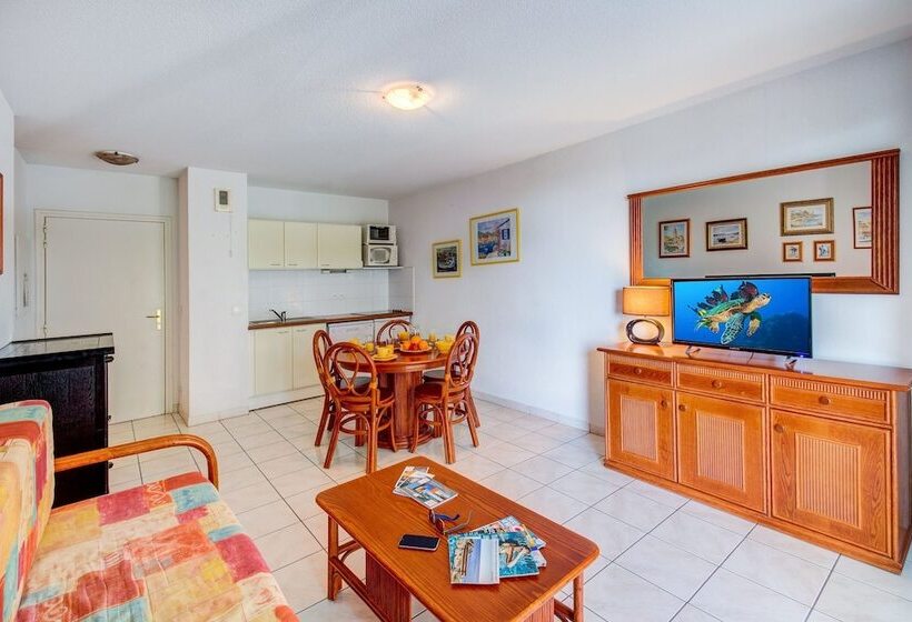 2ベッドルームアパートメント, Vacanceole  Les Calanques Du Parc