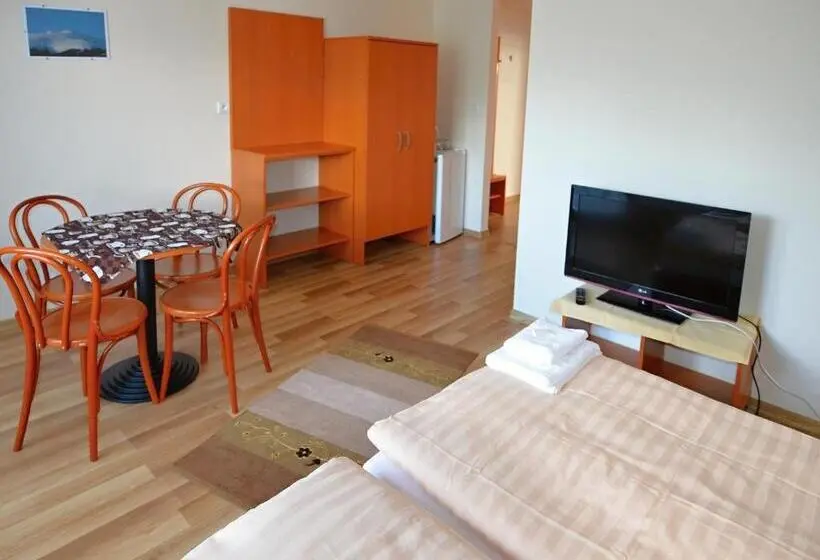 اتاق استاندارد چهارنفره با بالکن, Apartmany Broma