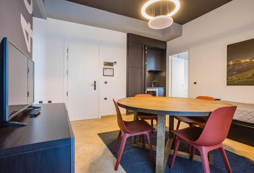 Appartement met 1 Slaapkamer, Residence 9 Line