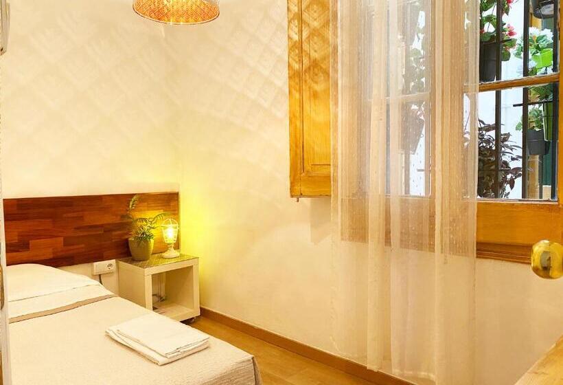 اتاق استاندارد یک تخته با سرویس بهداشتی مشترک, Hostal Portugal