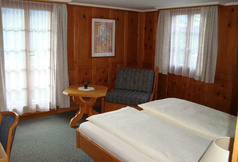 חדר סטנדרט עם מרפסת, Restaurant Alpenblick