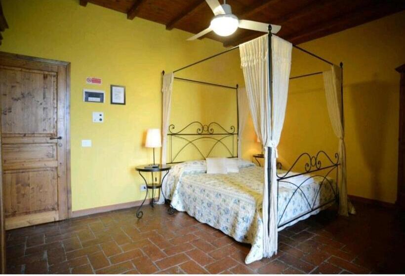 اتاق استاندارد سه تخته با چشمانداز باغ, Agriturismo Volta Di Sacco