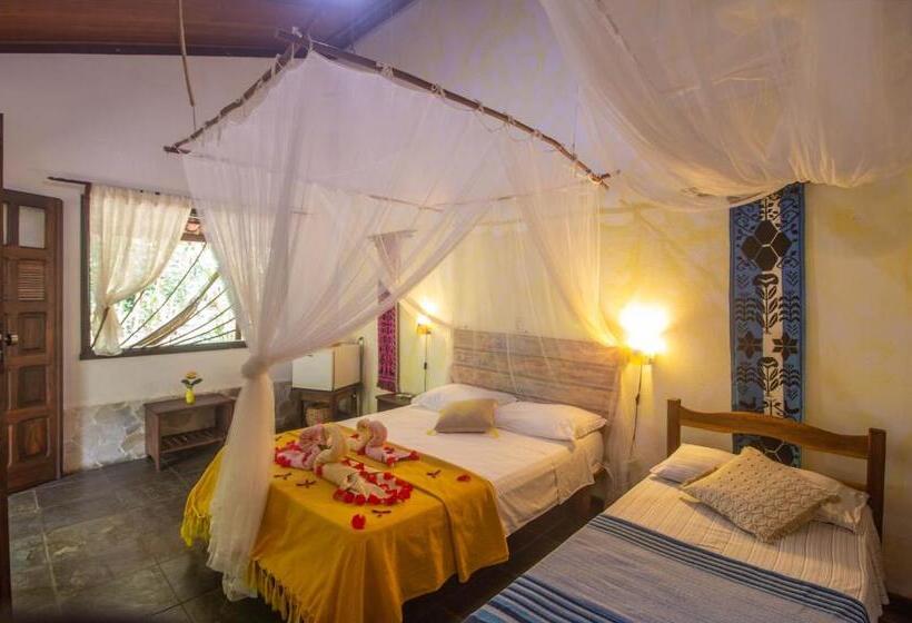 غرفة ديلوكس ثلاثية, Pousada Horizonte Azul