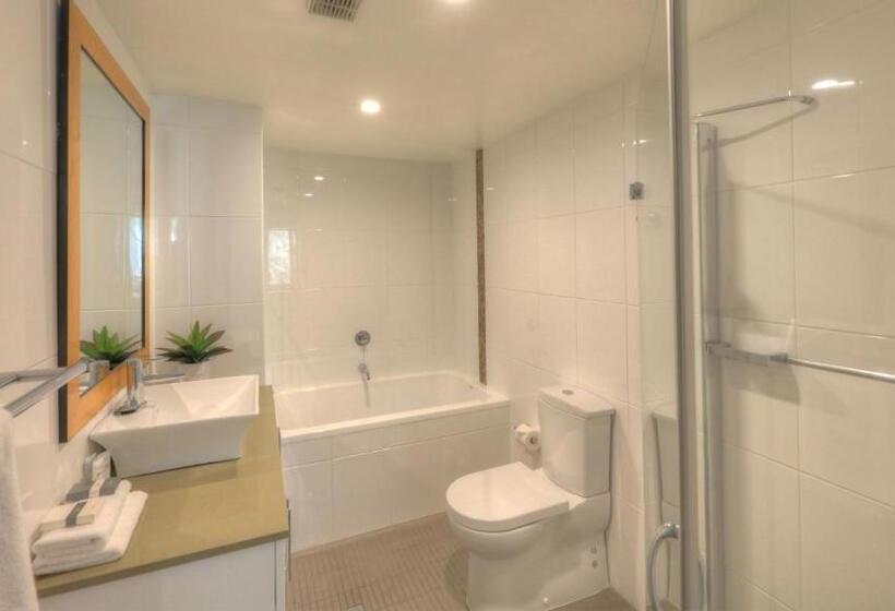 דירת פנטהאוז 1 חדרי שינה, Snowgoose Apartments