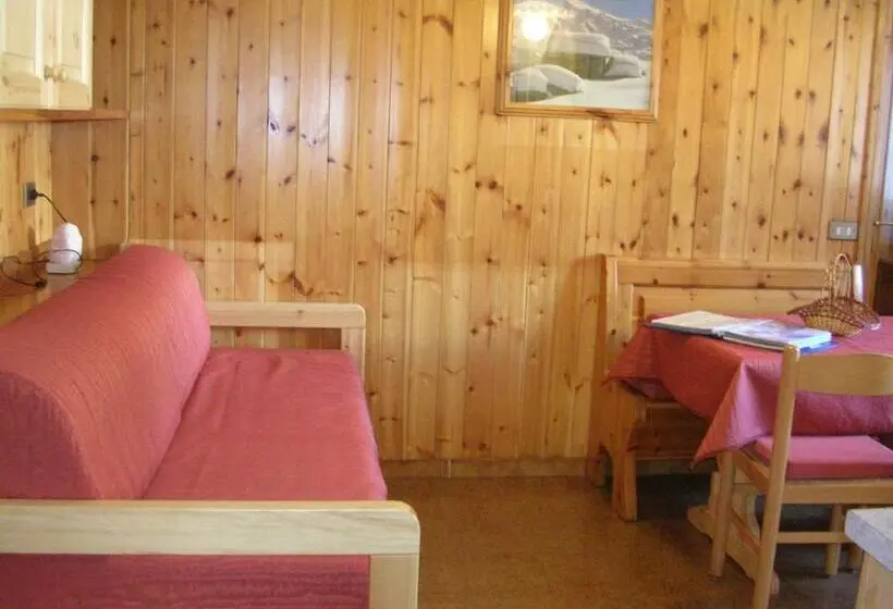 1階の1ベッドルームアパートメント, Chalet Bucaneve