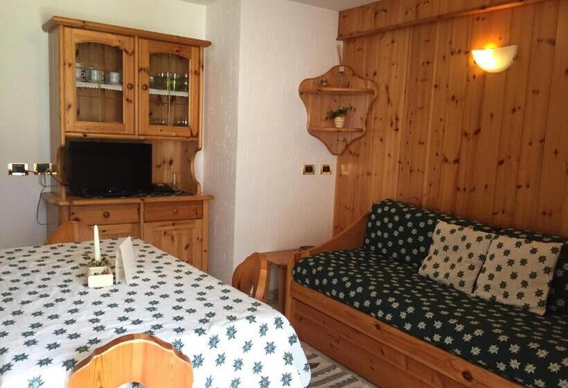 庭の見える１ベッドルームアパートメント, Chalet Bucaneve