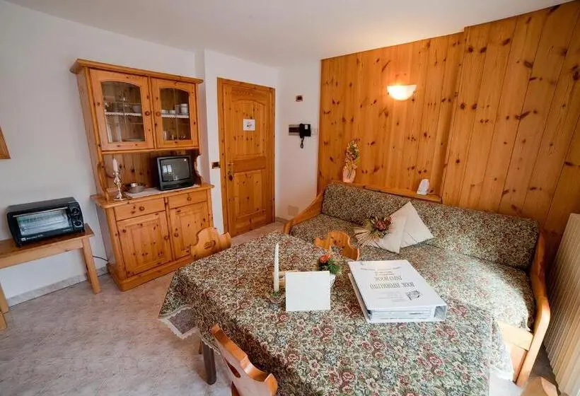 バルコニー付き1ベッドルームアパートメント, Chalet Bucaneve