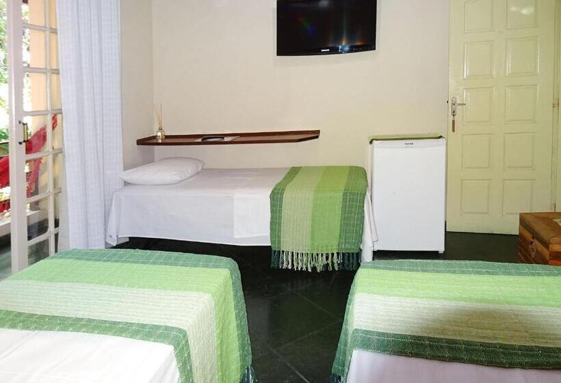 스탠다드 트리플 룸, Pousada Recanto Das Estrelas