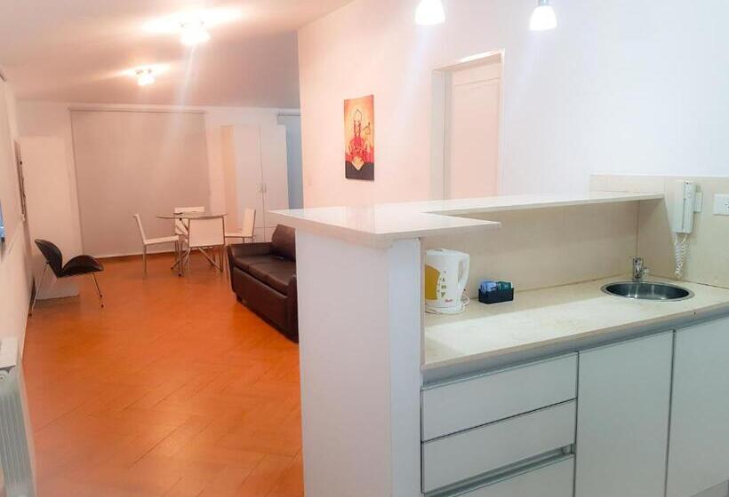 침실 2개 아파트, Torre Libertad Departamentos Amoblados