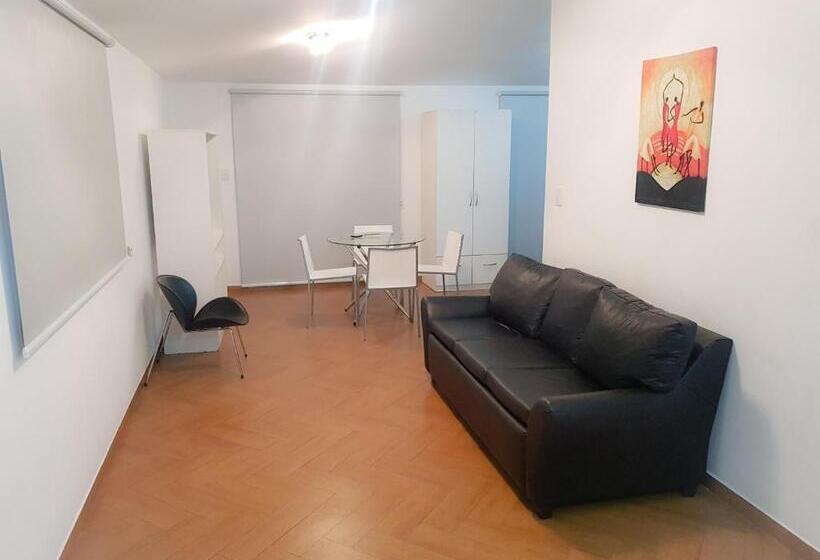 침실 2개 아파트, Torre Libertad Departamentos Amoblados