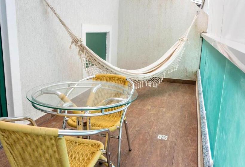 带阳台套房, Pousada Cristalmar