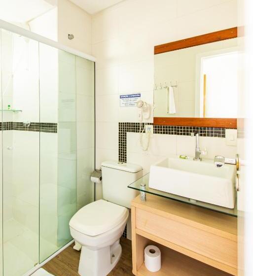 带阳台的三人标准间, Pousada Cristalmar