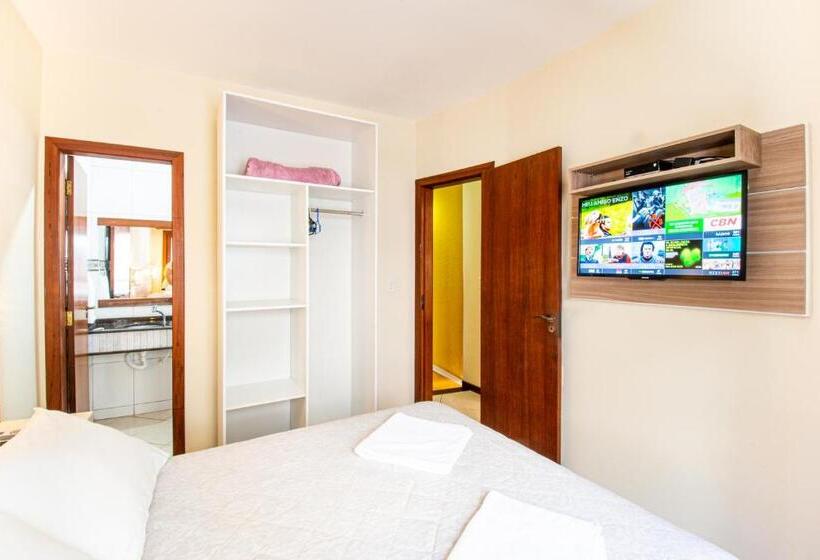 带1个卧室的豪华公寓, Pousada Cristalmar