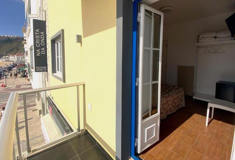 חדר סטנדרט נוף לים עם מרפסת, Na Crista Da Onda