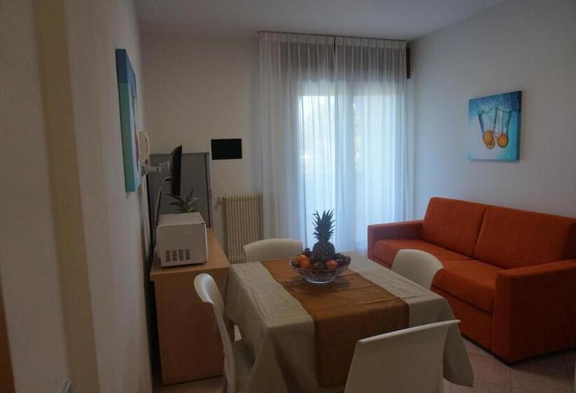 Апартаменты 1 Спальня с Балконом, Villaggio Mare Blu