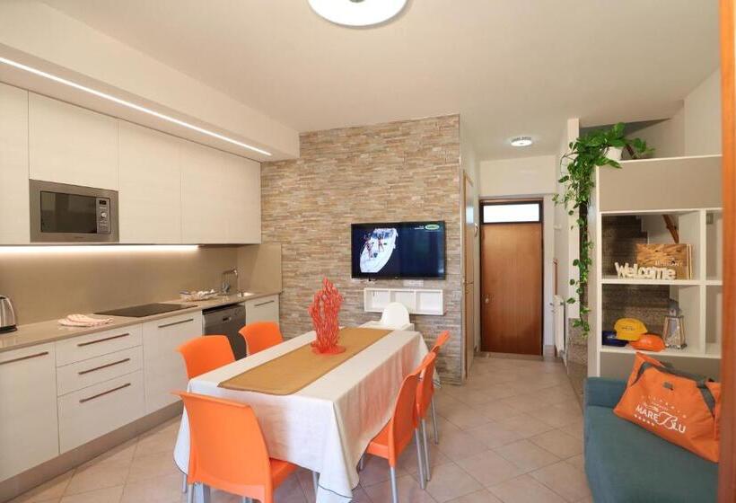 Вилла 1 Спальня, Villaggio Mare Blu