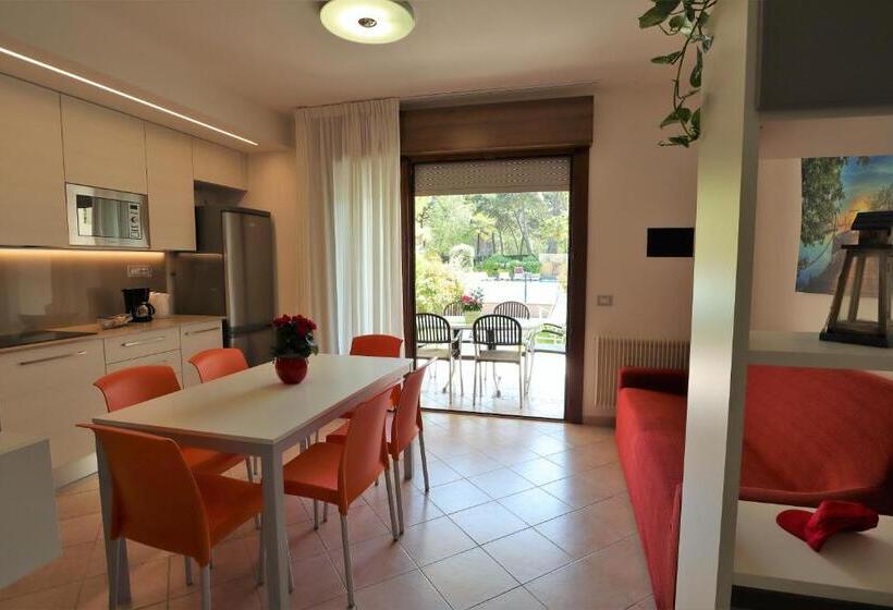 Вилла 1 Спальня, Villaggio Mare Blu