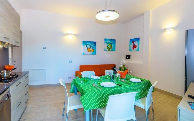 Апартаменты 1 Спальня Вид на Сад, Villaggio Mare Blu