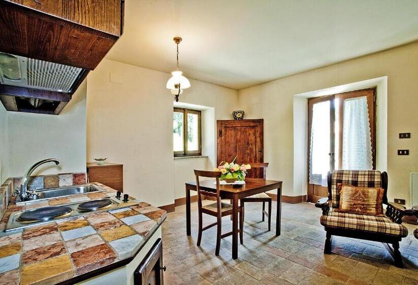 庭の見える1ベッドルームアパートメント, Terra Di Michelangelo